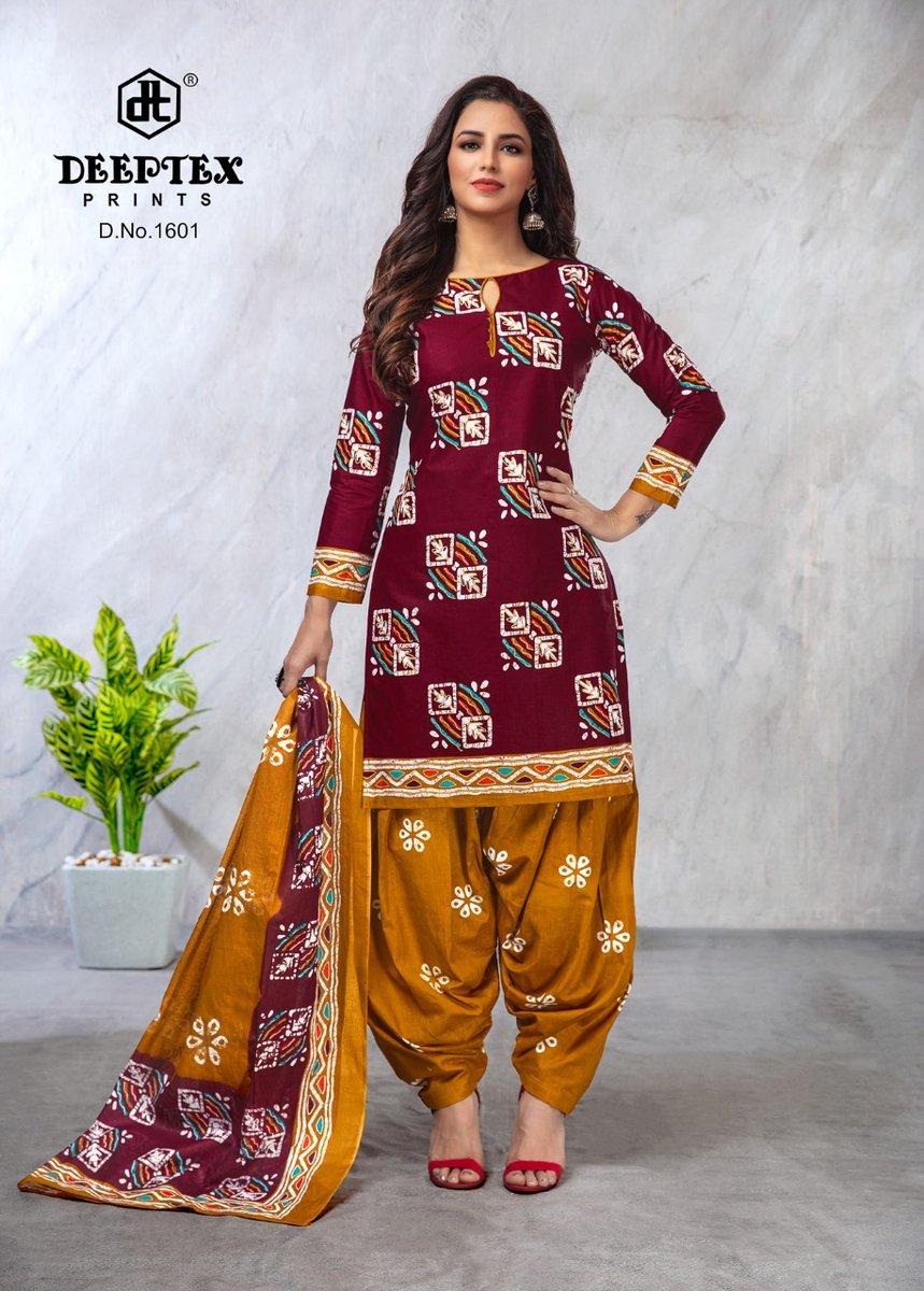 Deeptex Prints Batik Plus Vol-16 1601-1610 Series 1