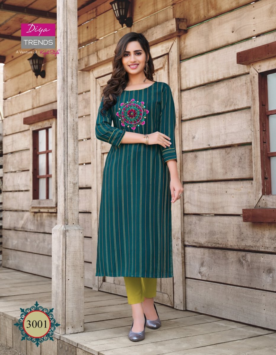 Diya Trendz Victoria Vol-3 3001-3012 Series 1
