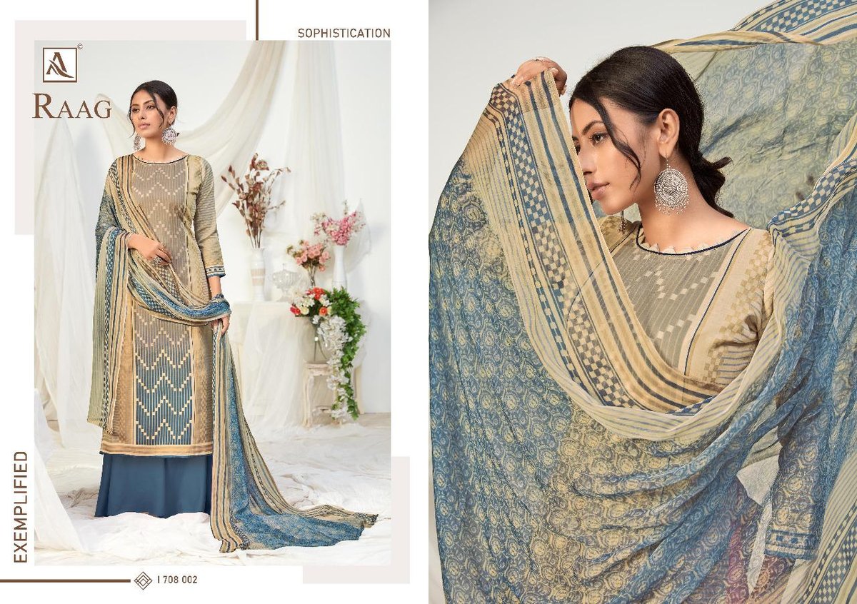Alok Suits Raag 1708-001 to 1708-008 Series 2