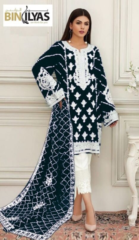 Binilyas Premium Lawn Collection 7773 Colors 5