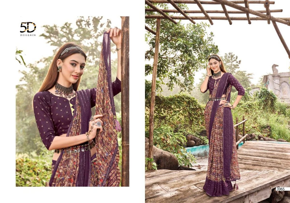 5D Designer Shivasa 3961-3968 Series 5