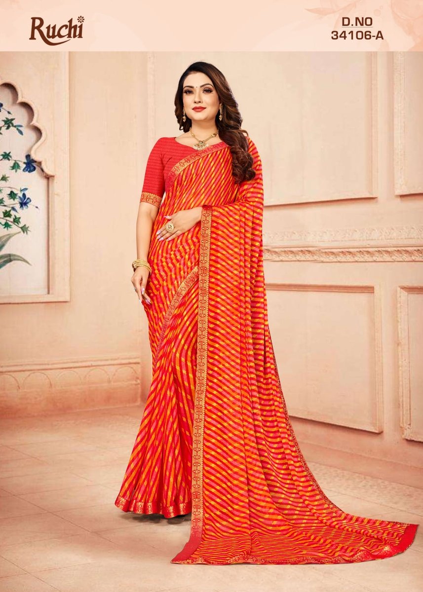 RUCHI SAREE SIMAYAA 106 34106-A TO 34106-F 1