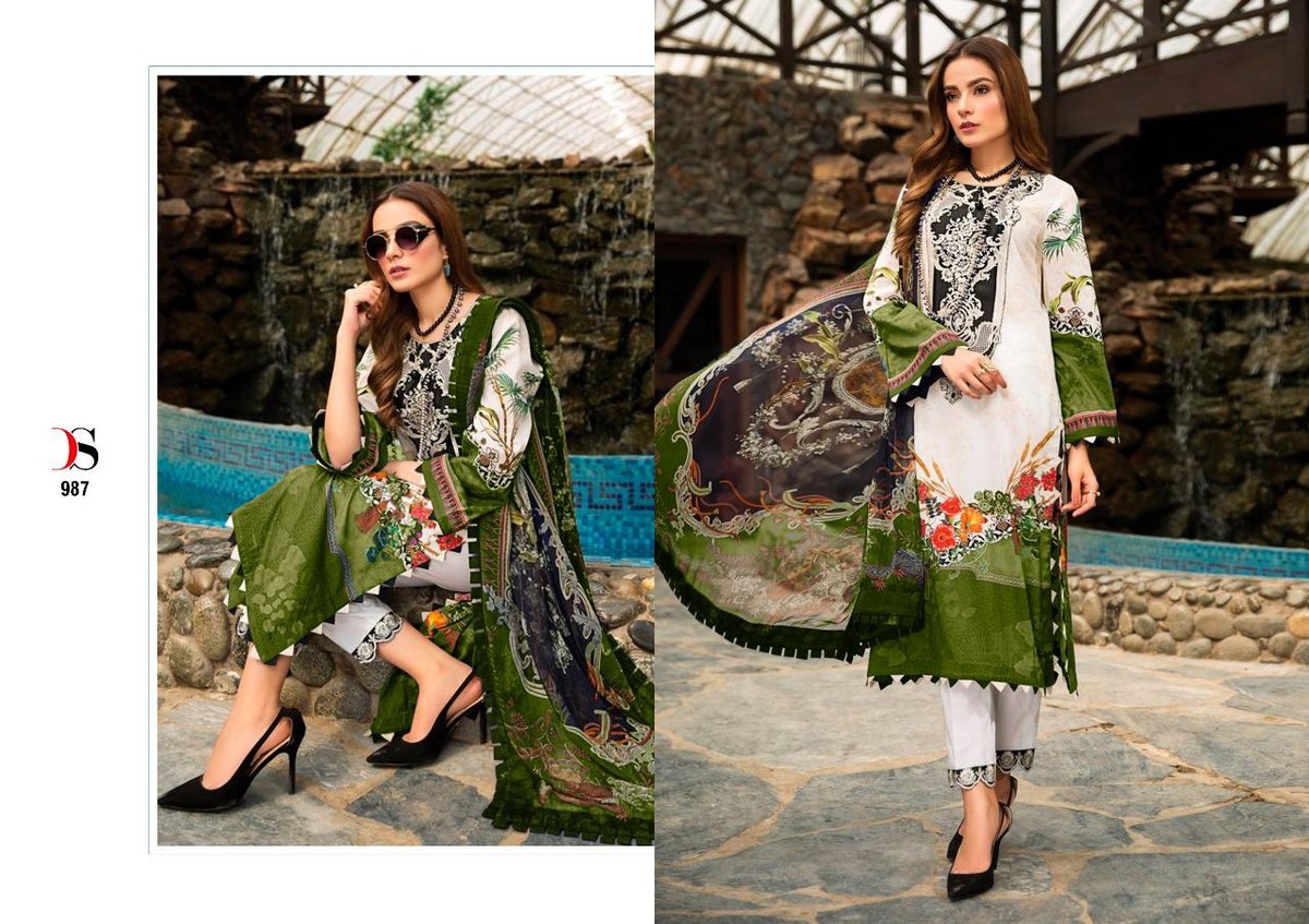 Deepsy Suits Firdous Vol-11 981-988 Series 7