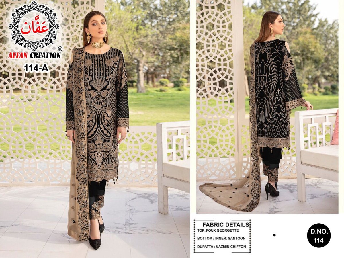 Affan Creation Premium Quality 114 Colors 1