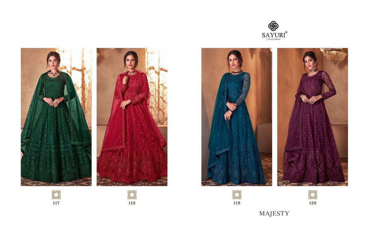 Aashirwad Creation Sayuri Majesty 117-120 Series 5