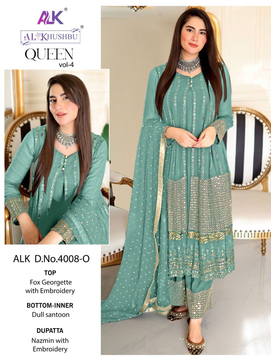 AL Khushbu Queen Vol-4 4008 Colors 7