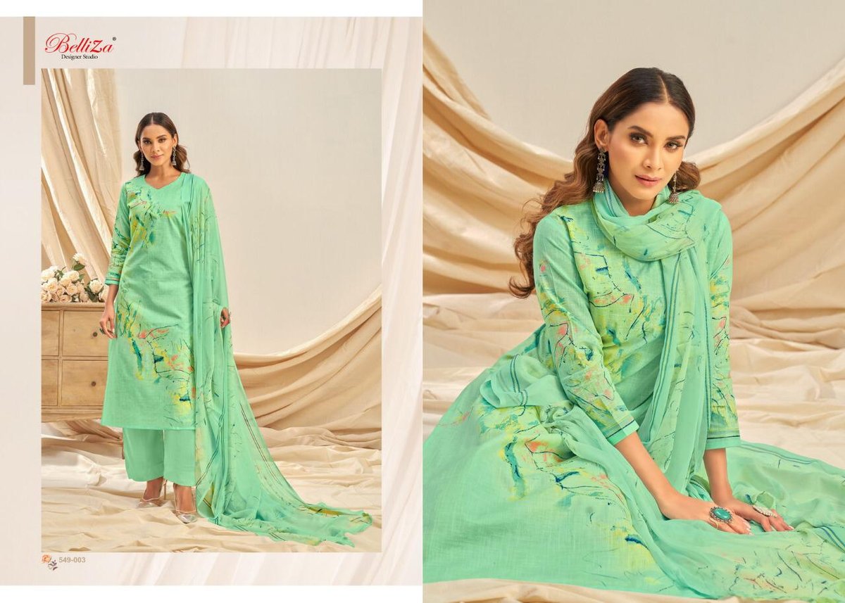 Belliza Designer Rukhsar 549-001 to 549-010 Series 3