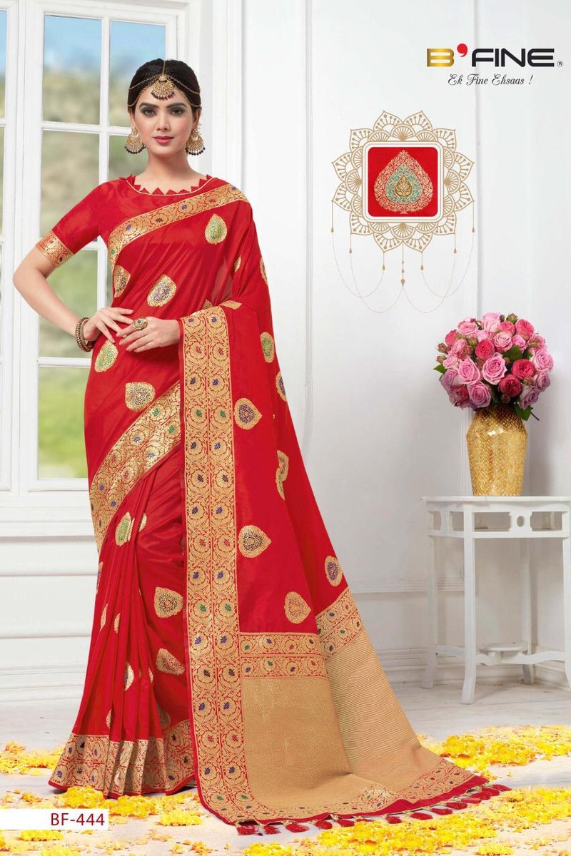 B Fine Saree Aks 439-451 Series 6