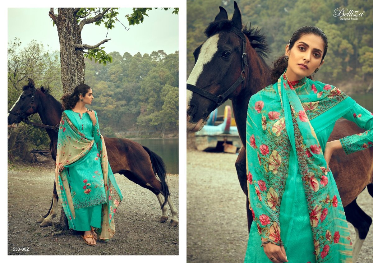 Belliza Designer Riwaaz vol-2 533-001 to 533-010 Series 2