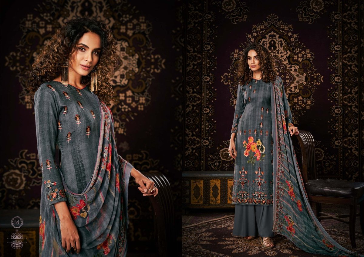 Belliza Designer Noor 578-001 To 578-010 Series 5