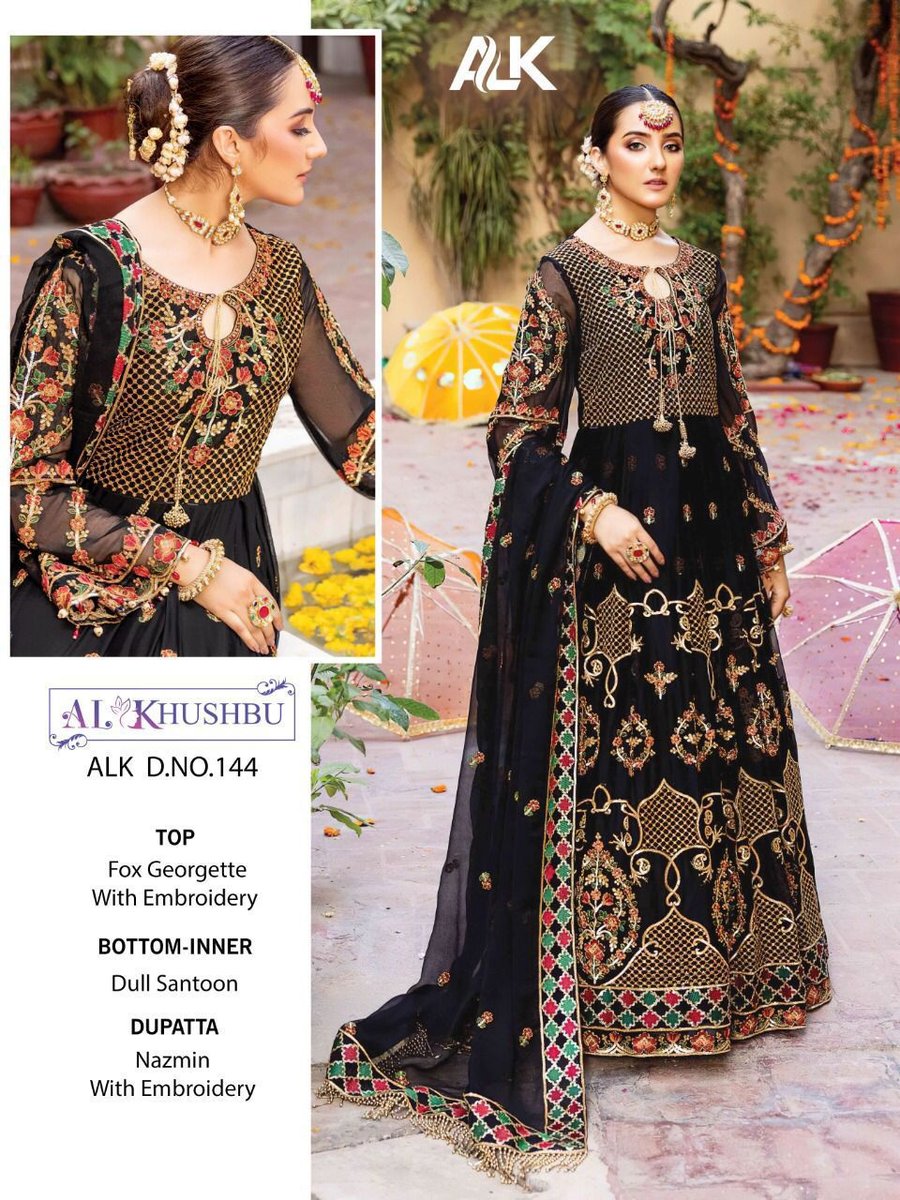 AL Khushbu 114 Long Anarkali Suit 1