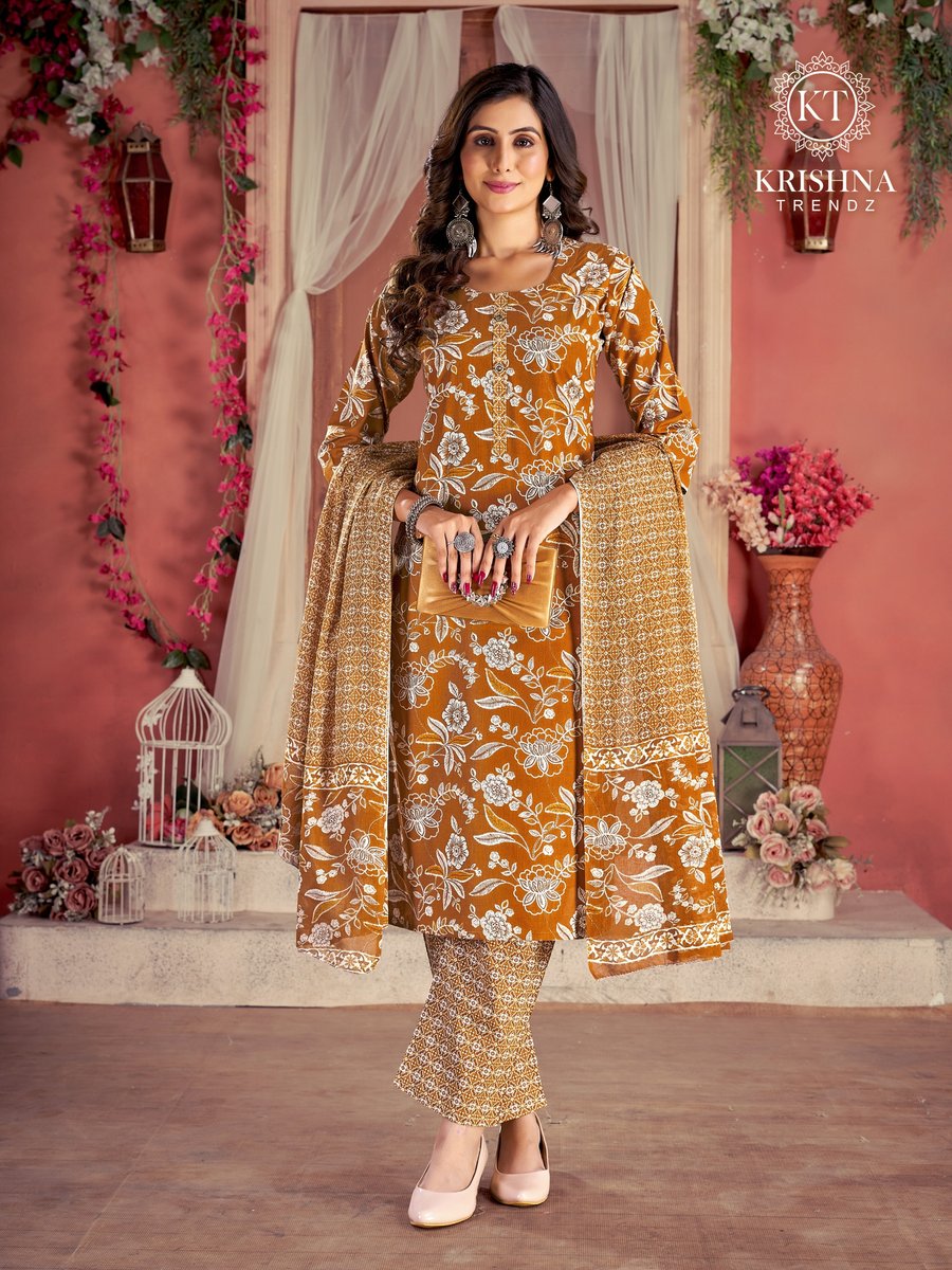 KRISHNA TRENDZ SUMER COTTON VOL-1 1001 TO 1007 3