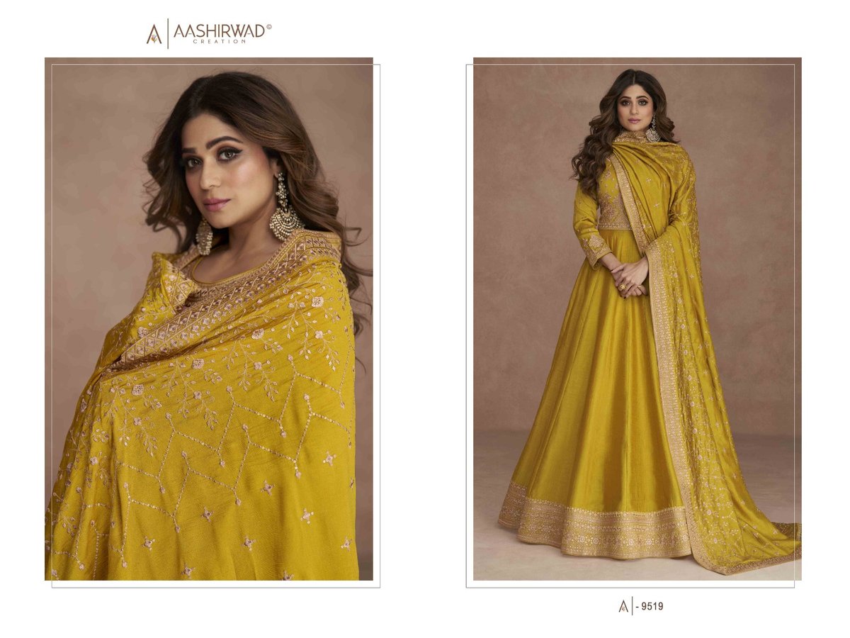 Aashirwad Creation Navya 9517-9521 Series 3