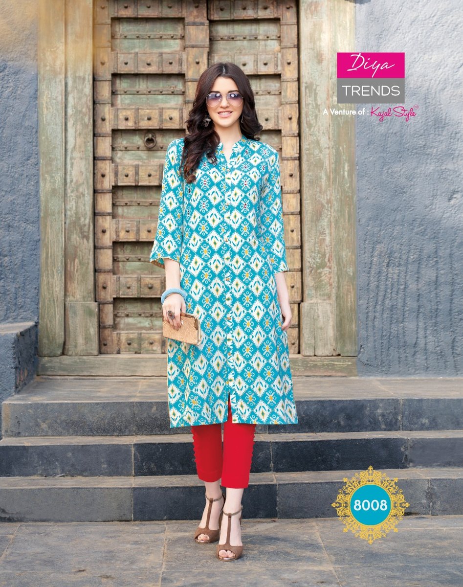 Diya Trendz Garden City Vol-8 8001-8020 Series 8