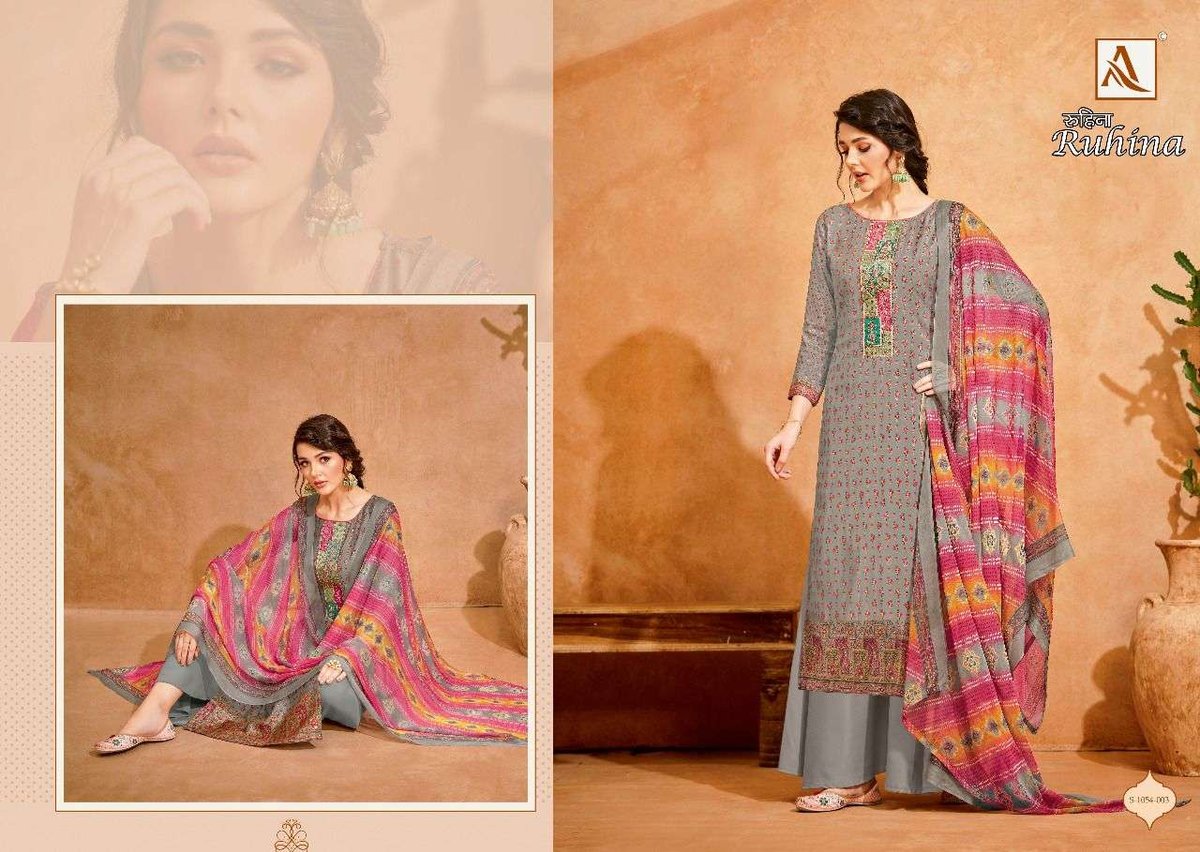 Alok Suit Ruhina 1054-001 to 1054-008 Series 3