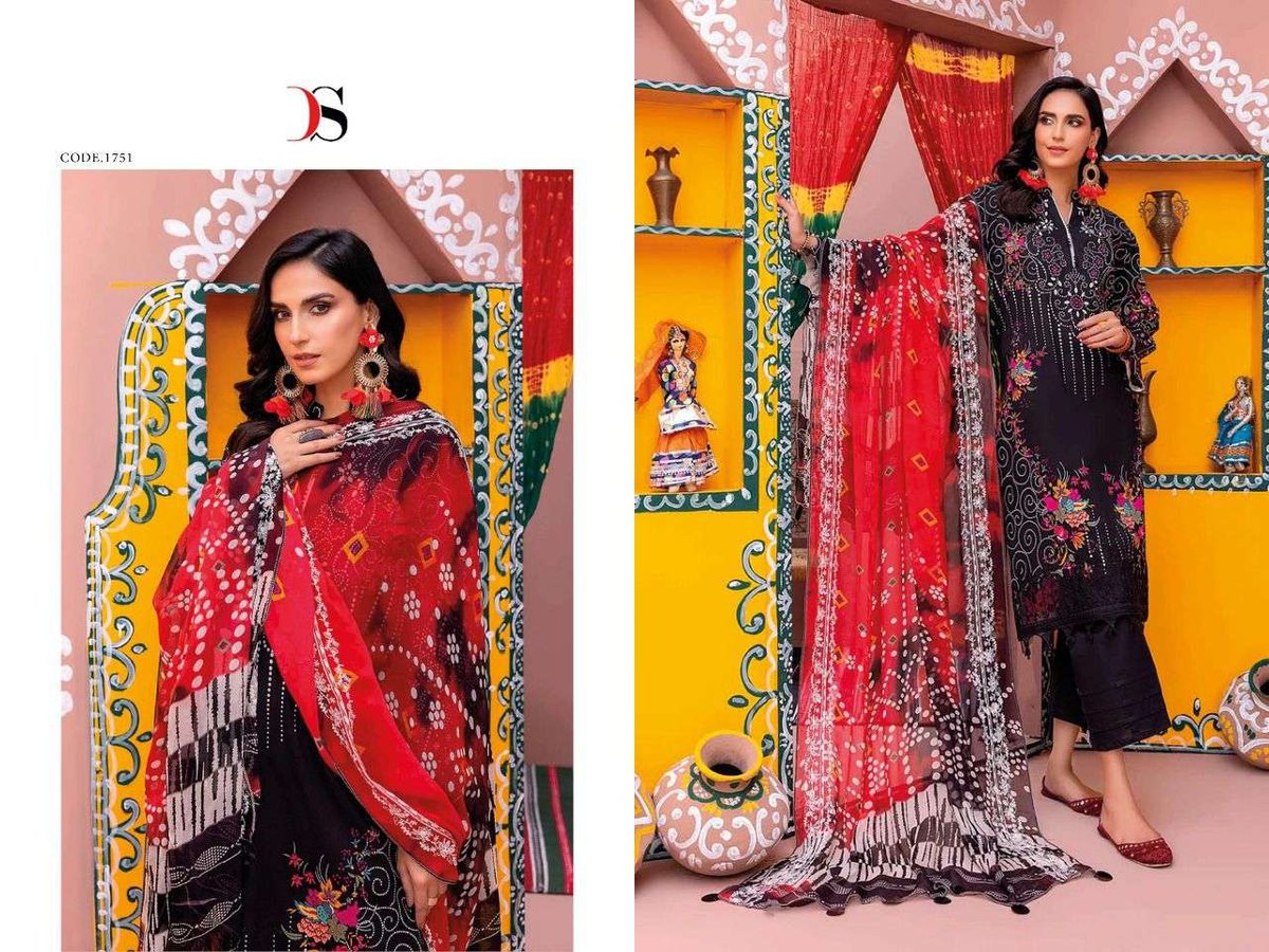 Deepsy Suits Chunri 1751-1757 Series 1