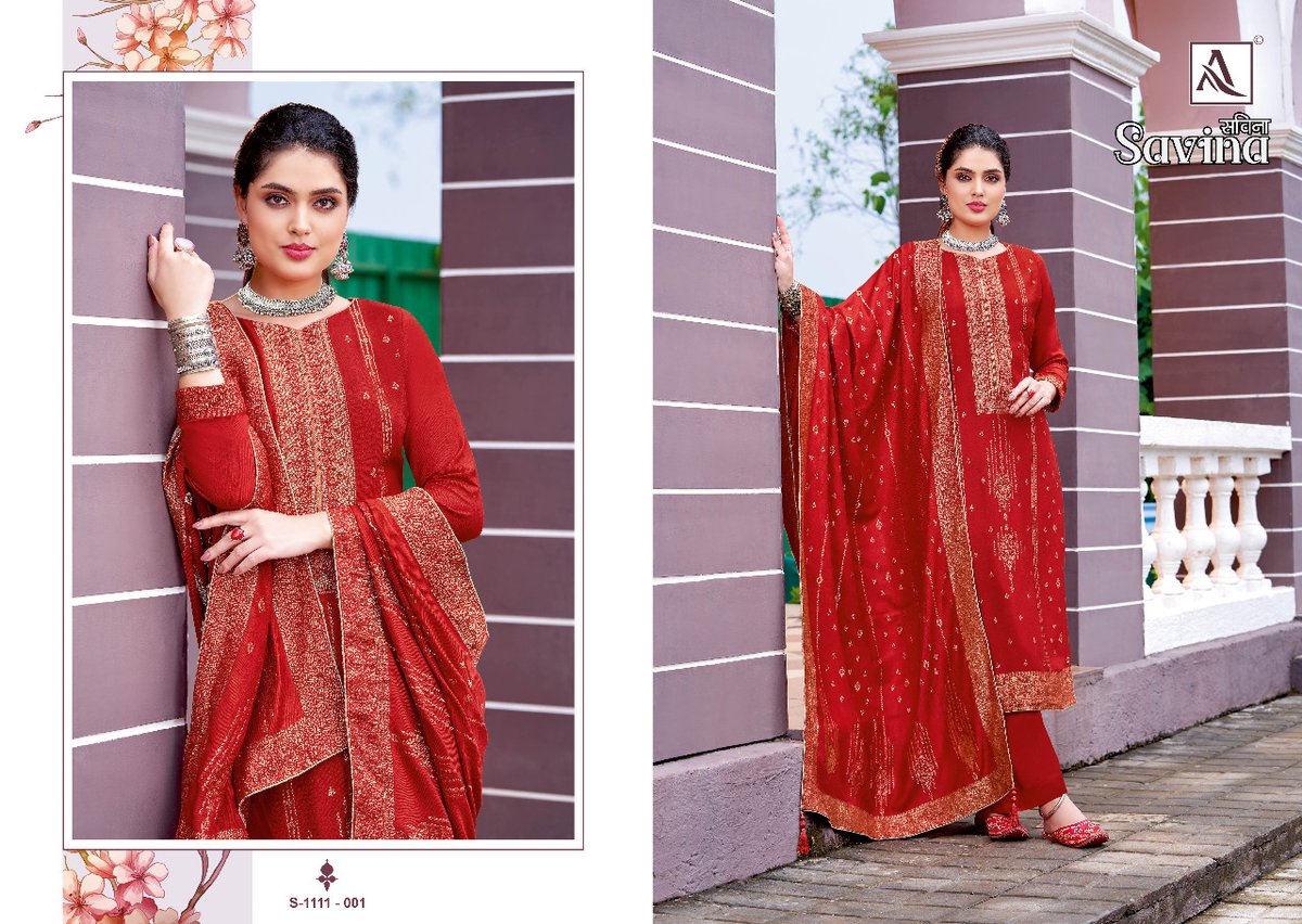 Alok Suit Savina 1111-001 to 1111-005 Series 1