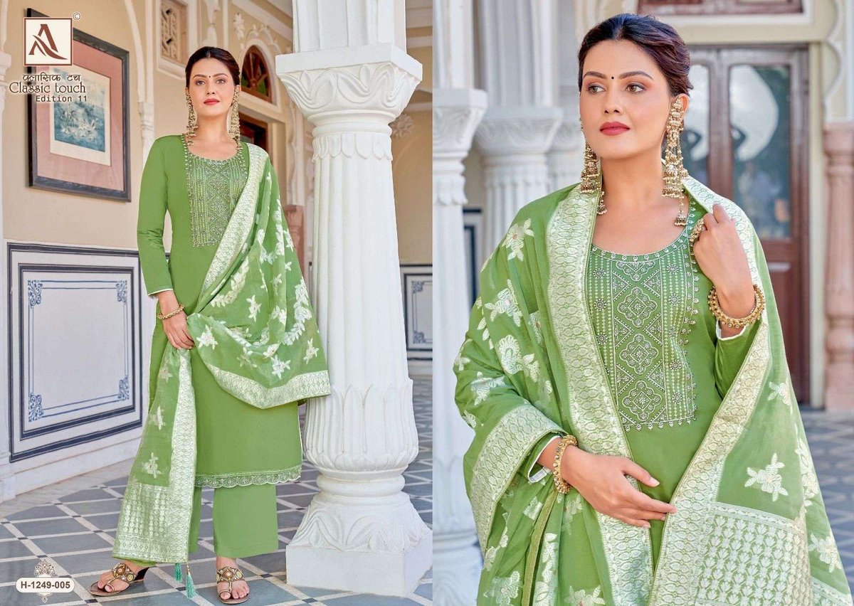 Alok Suit Classic Touch Edition Vol-11 1249-001 to 1249-006 Series 5