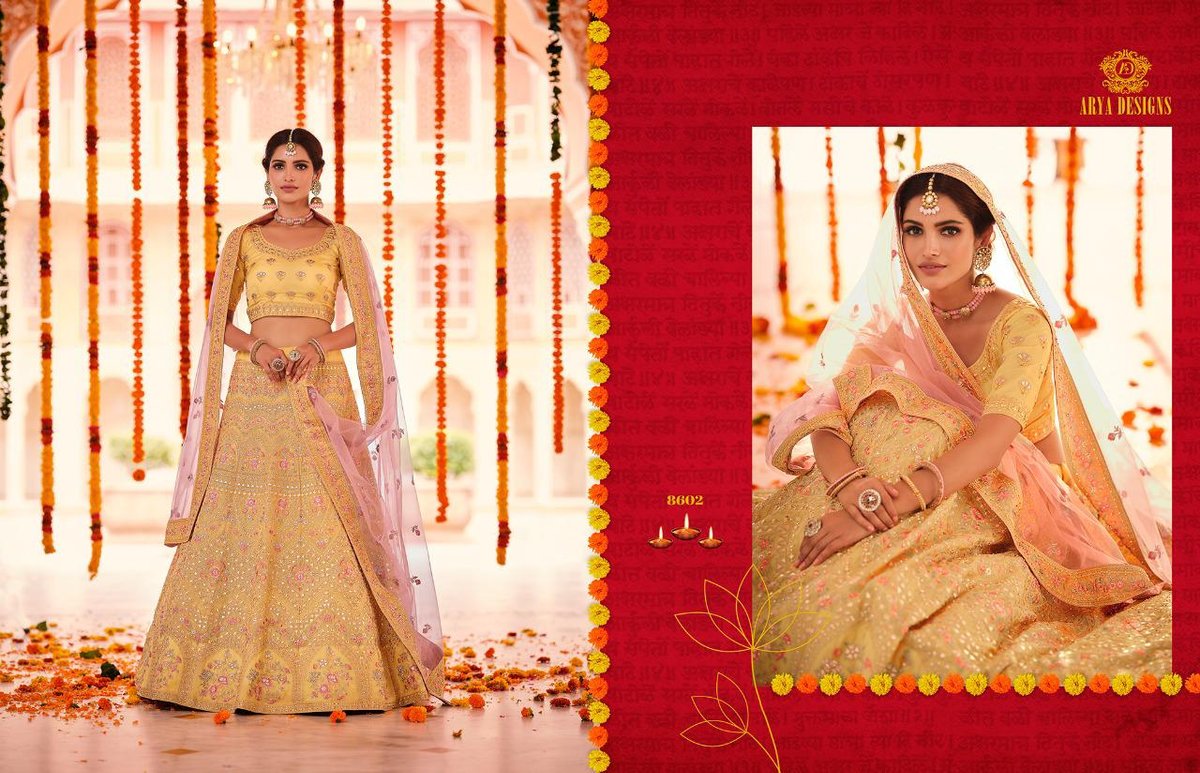 Arya Designs Vastrey Vol-6 8601-8604 Series 2