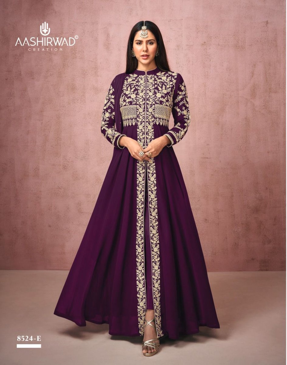 Aashirwad Creation Sonam 8524 Colors 5
