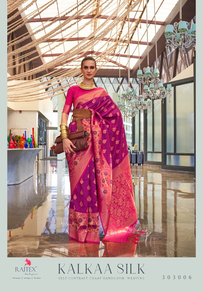 RAJTEX KALKAA SILK 303001 TO 303006 6
