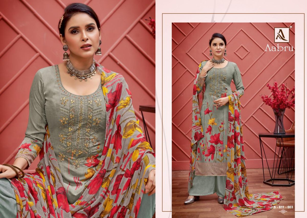 Alok Suits Aabru 811-001 to 811-010 Series 3