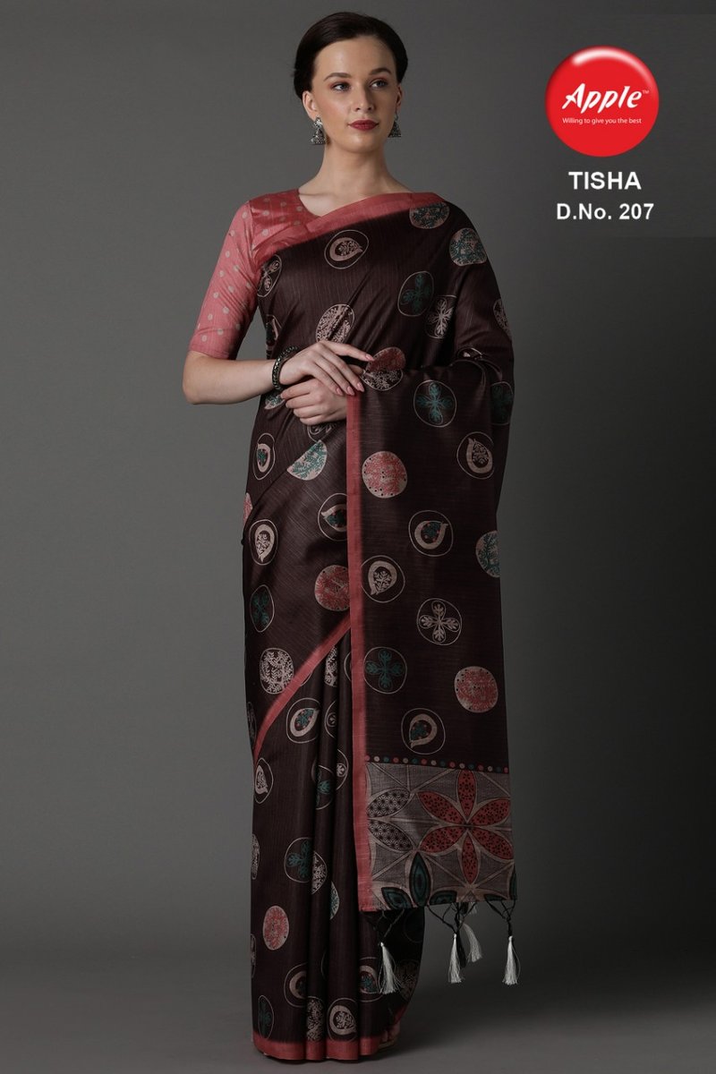 Apple Saree Tisha Vol-2 201-212 Series 7