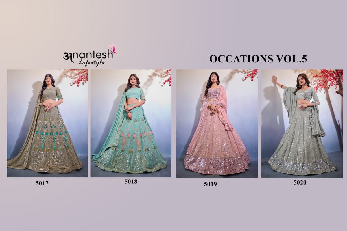 Anantesh Lifestyle Occations Vol-5 5017-5020 Series 5