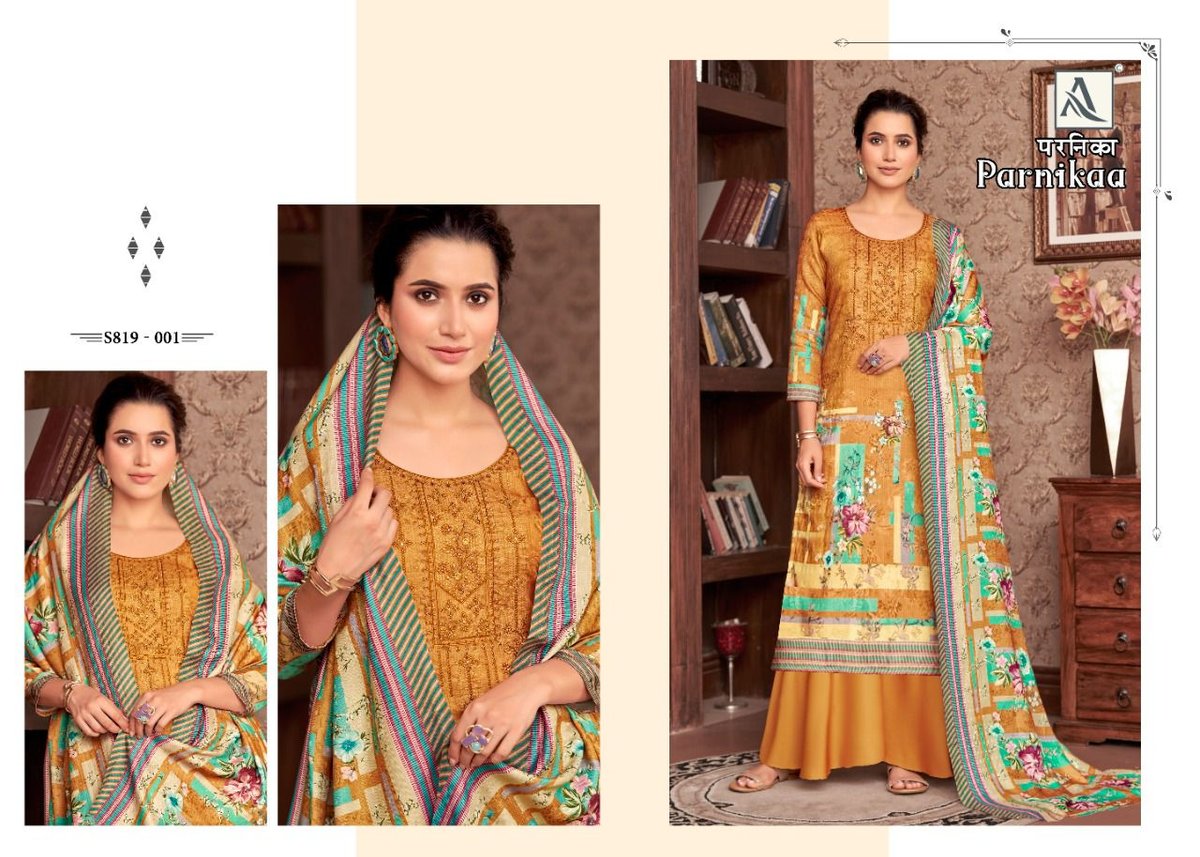 Alok Suits Parnikaa 819-001 To 819-010 Series 1