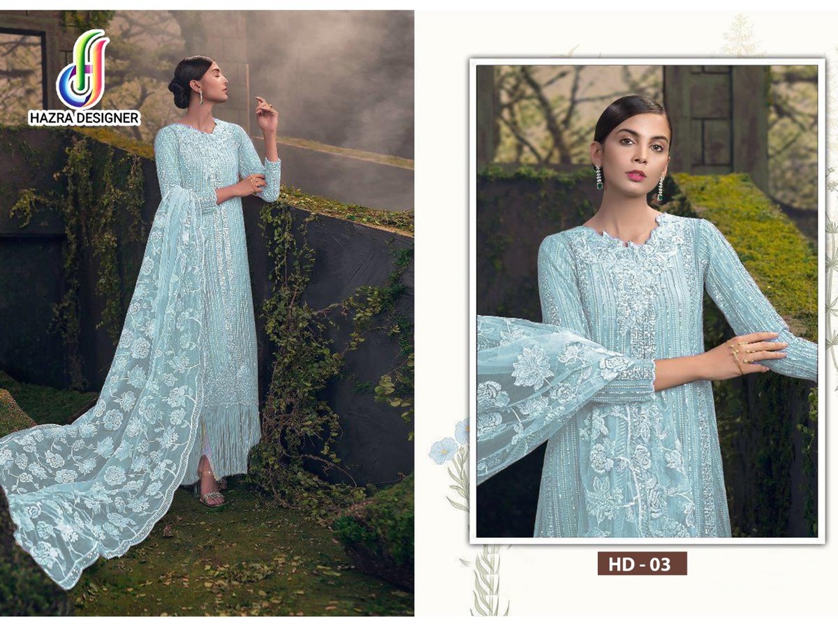 Hazra Designer HD-03 Salwar Kameez 3