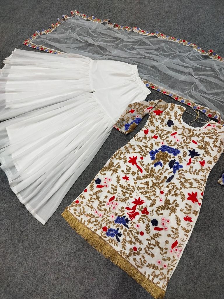 Bollywood Designer Sharara Suits SR-1338 Design 2