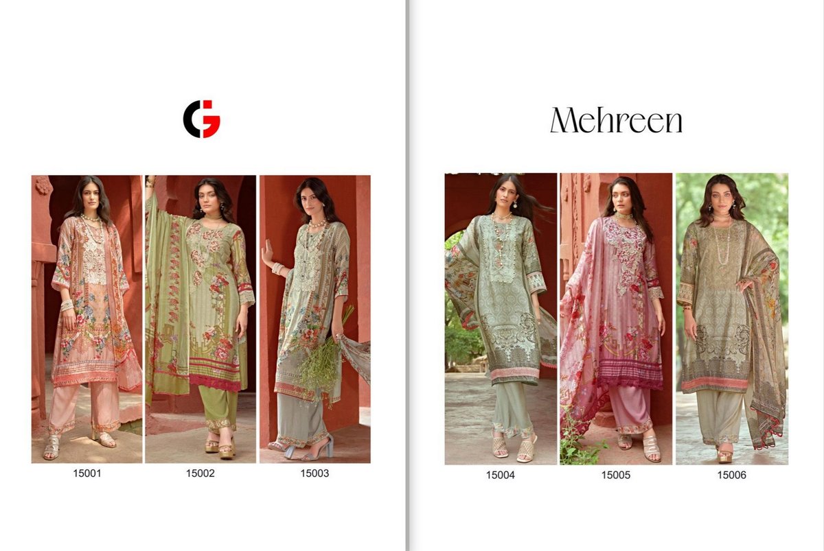 Deepsy Suit Gull Jee Mehreen 15001-15006 Series 7