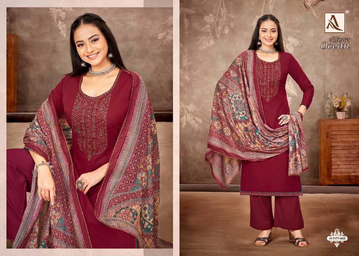 Alok Suit Ocean 1177-001 to 1177-006 Series 5