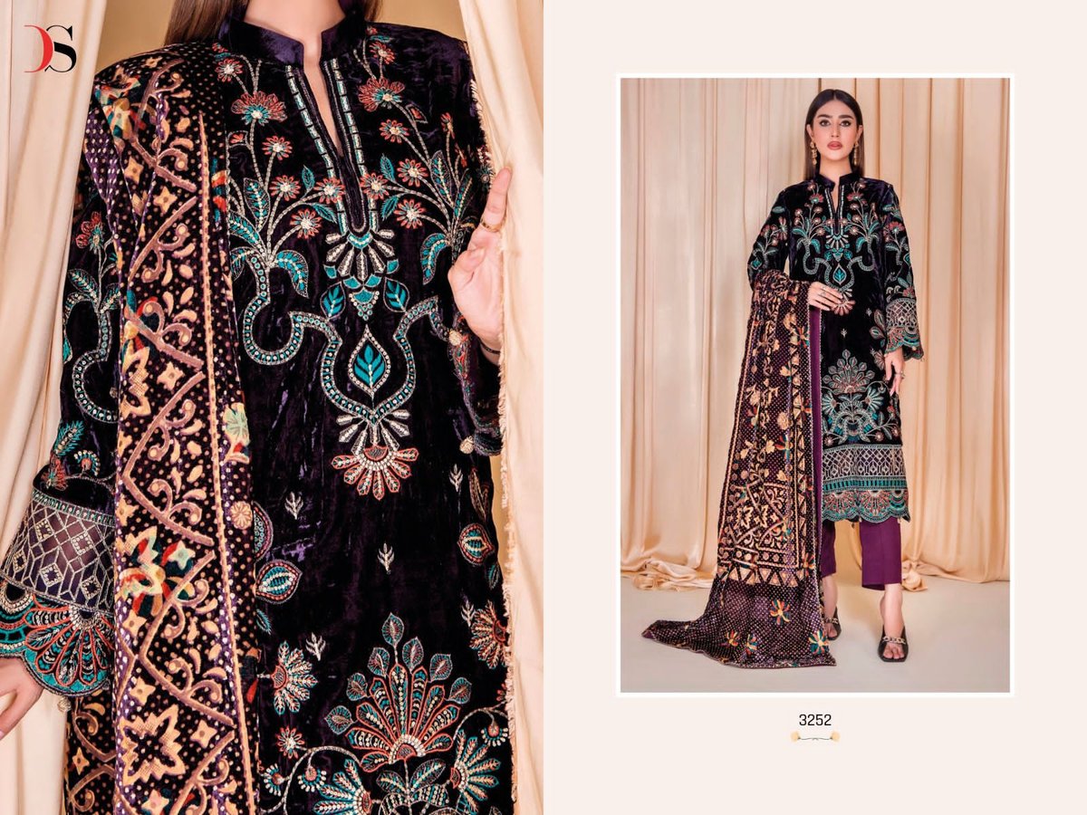 Deepsy Suit Adan Velvet 23 3251-3254 Series 2