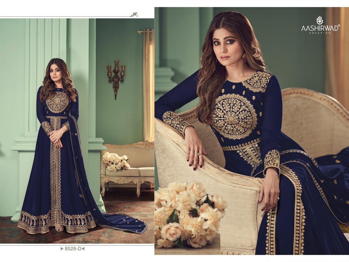 Aashirwad Creation Alizza Premium Quality 8528 Colors 4