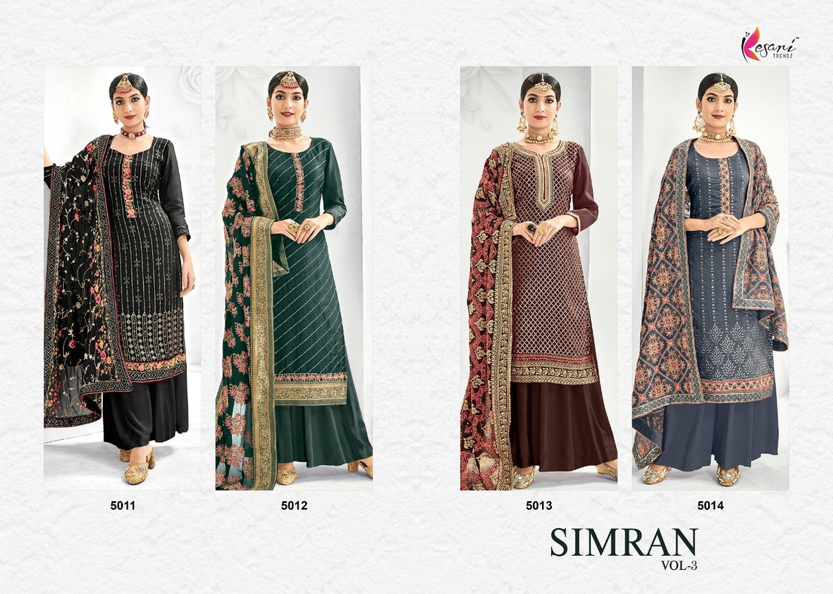 Eba Lifestyle Simran Vol-3 5011-5014 Series 5