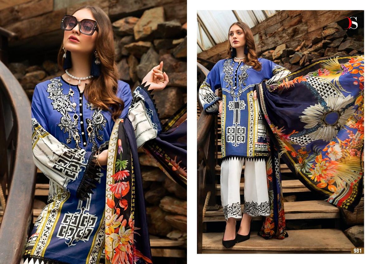 Deepsy Suits Firdous Vol-11 981-988 Series 1