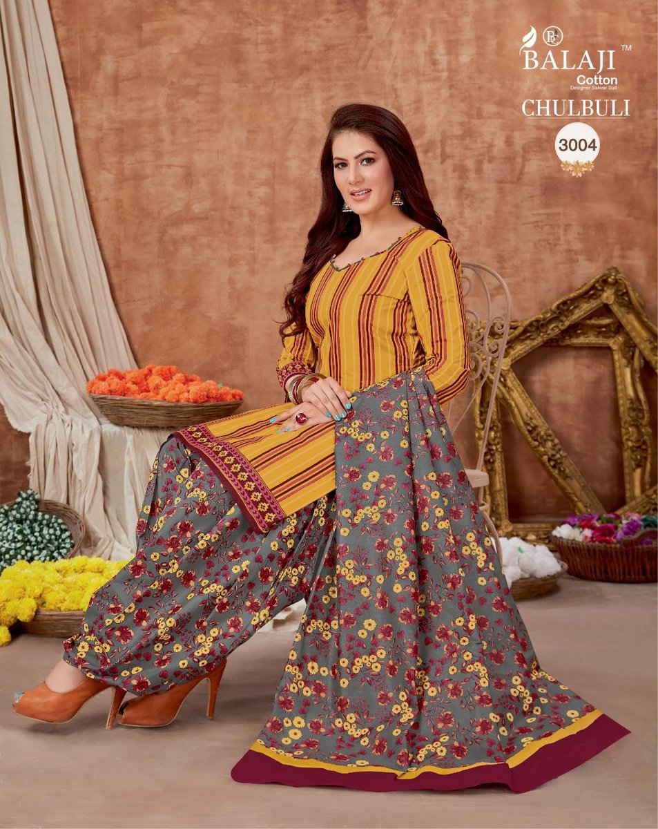Balaji Cotton Chulbuli Vol-3 3001-3012 Series 4