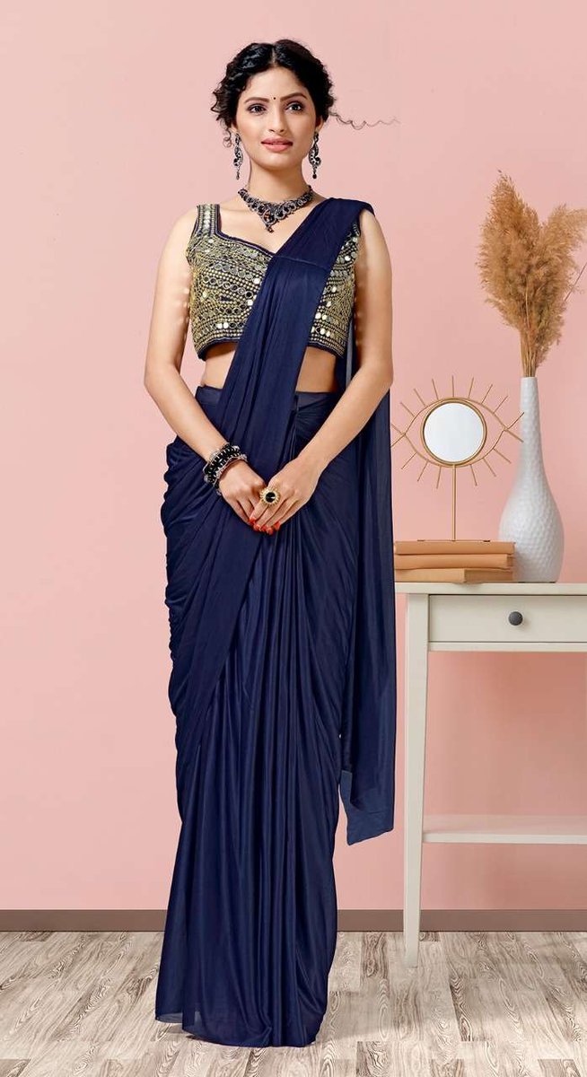 Aamoha Trendz Ready To Wear Designer Saree 1015592 Colors 3