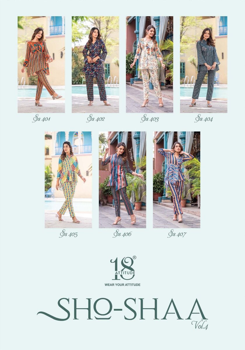 18 Attitude Sho-Shaa Vol-4 401-407 Series 8