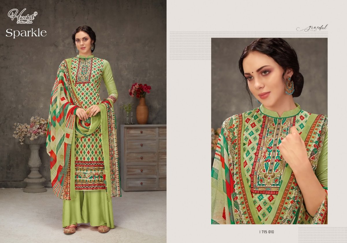 Harshit Fashion Sparkle 1715-001 to 1715-010 Series 10