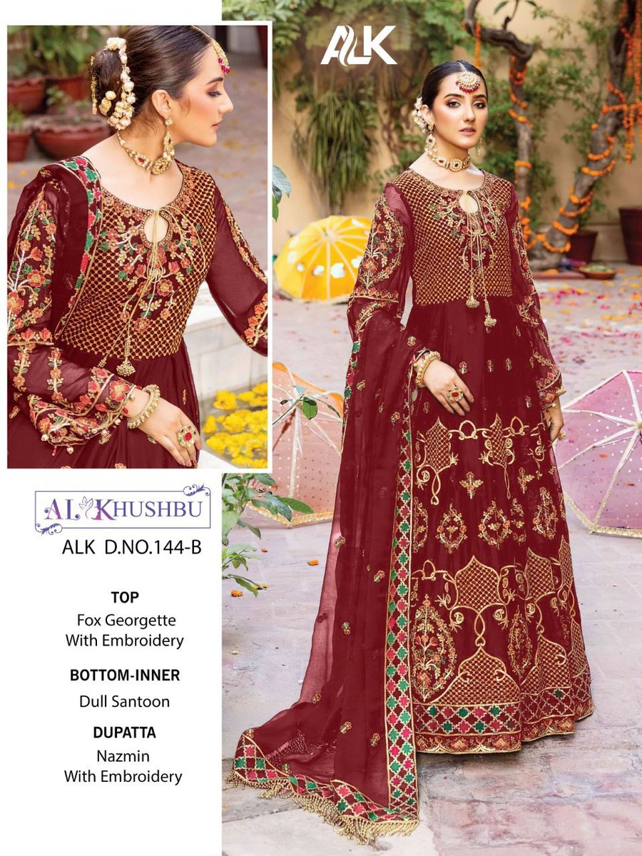 AL Khushbu Hit Bridal Collection 144 Colors 2
