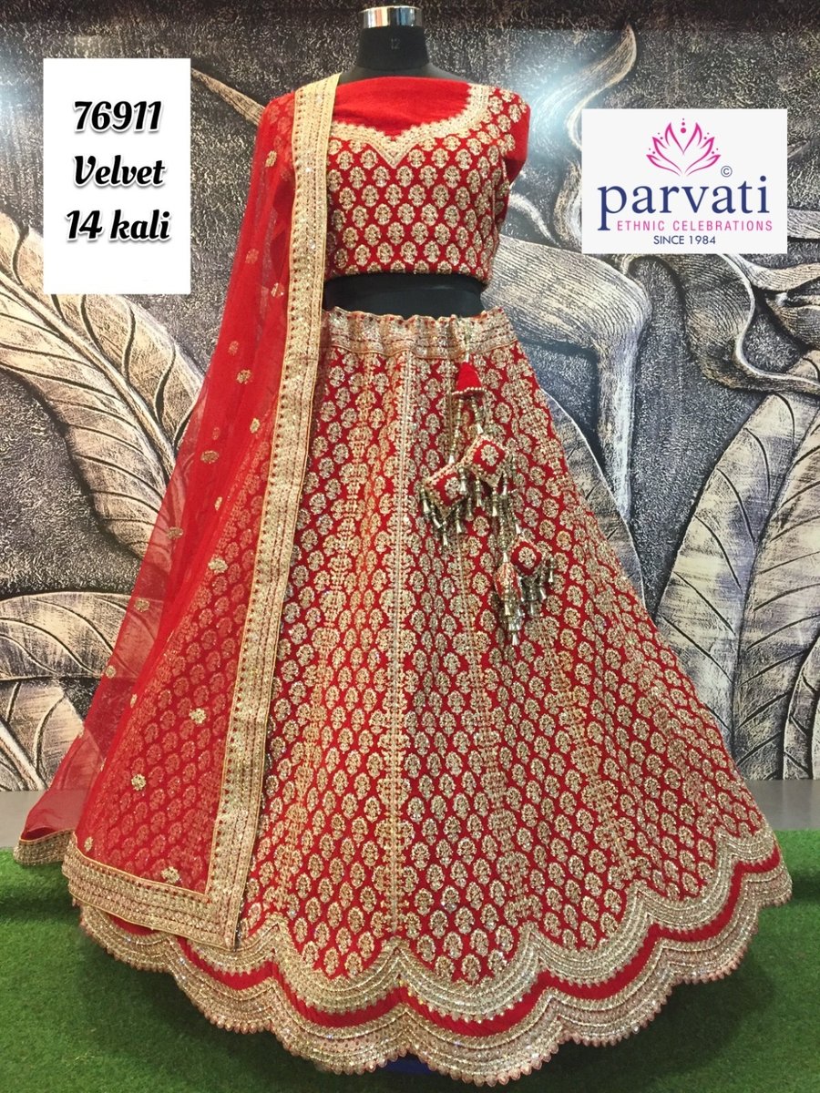 Parvati Designer Lehenga 76904-76911 Design 9