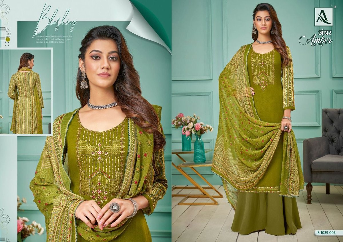 Alok Suits Amber 1039-001 to 1039-008 Series 3