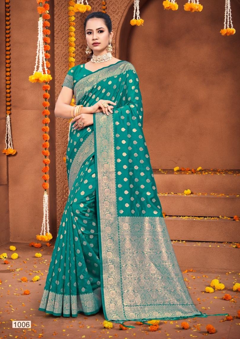 BUNAWAT PLAZZO SILK VOL-02 1001 TO 1006 6