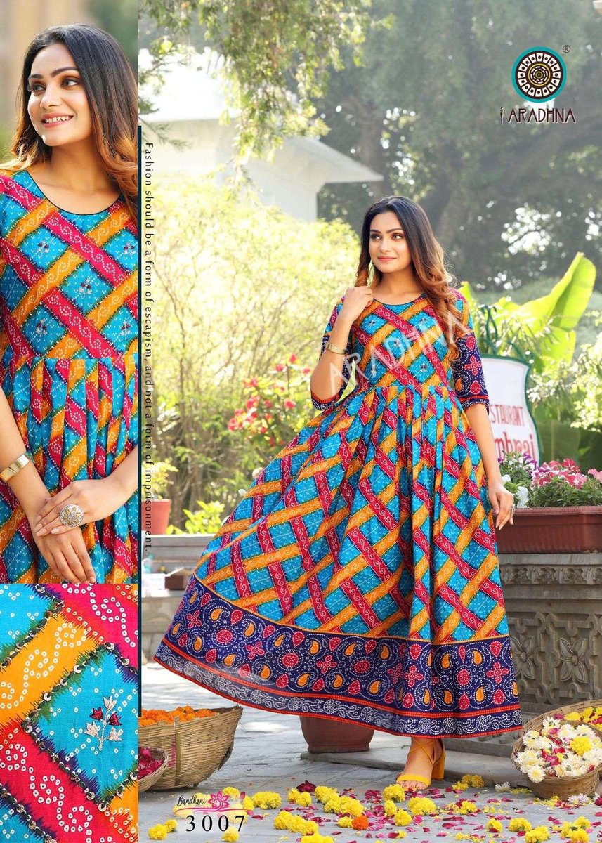 Aradhna Fashion Bandhani Vol-3 3001-3014 Series 7