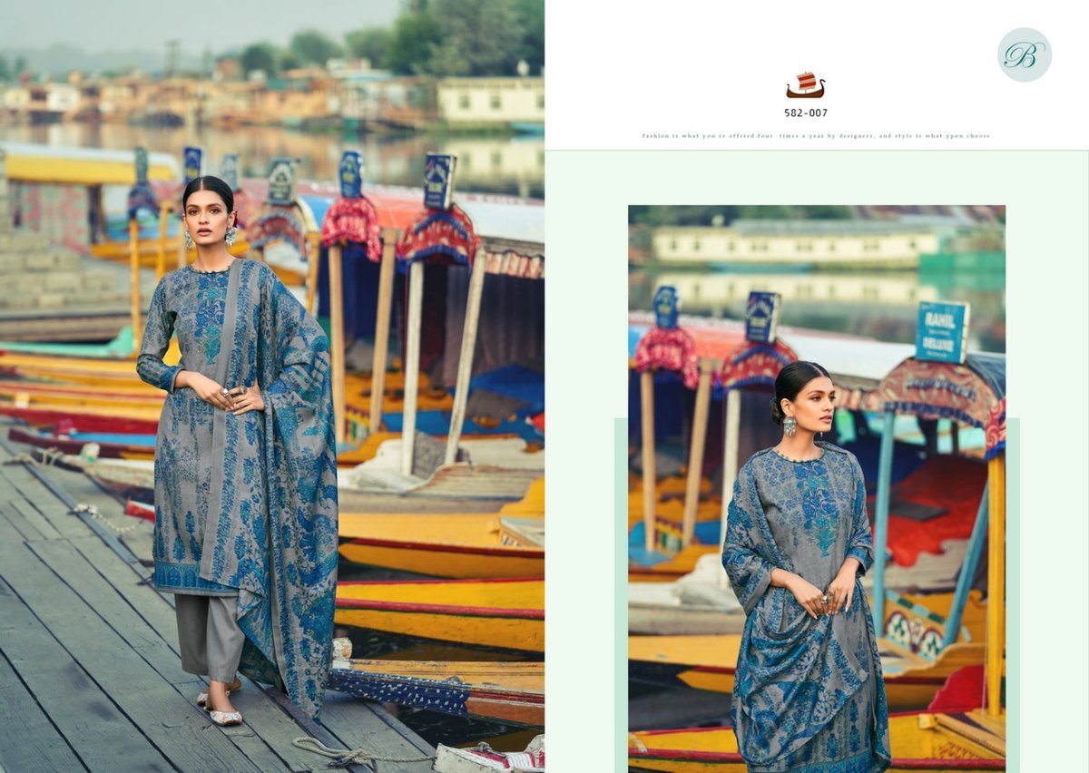Belliza Designer Aisha 582-001 to 582-010 Series 7