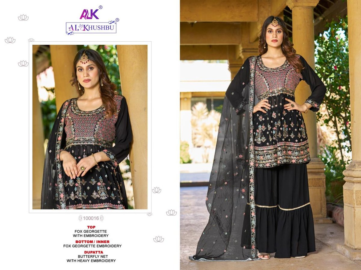 AL Khushbu Aaina Vol-1 Ready Made 100016-100018 Series 1
