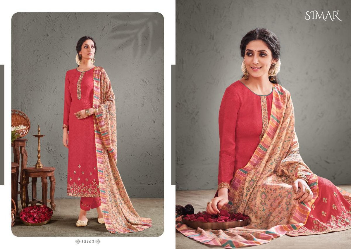 Glossy Simar Aadhya 15156-15163 Series 8