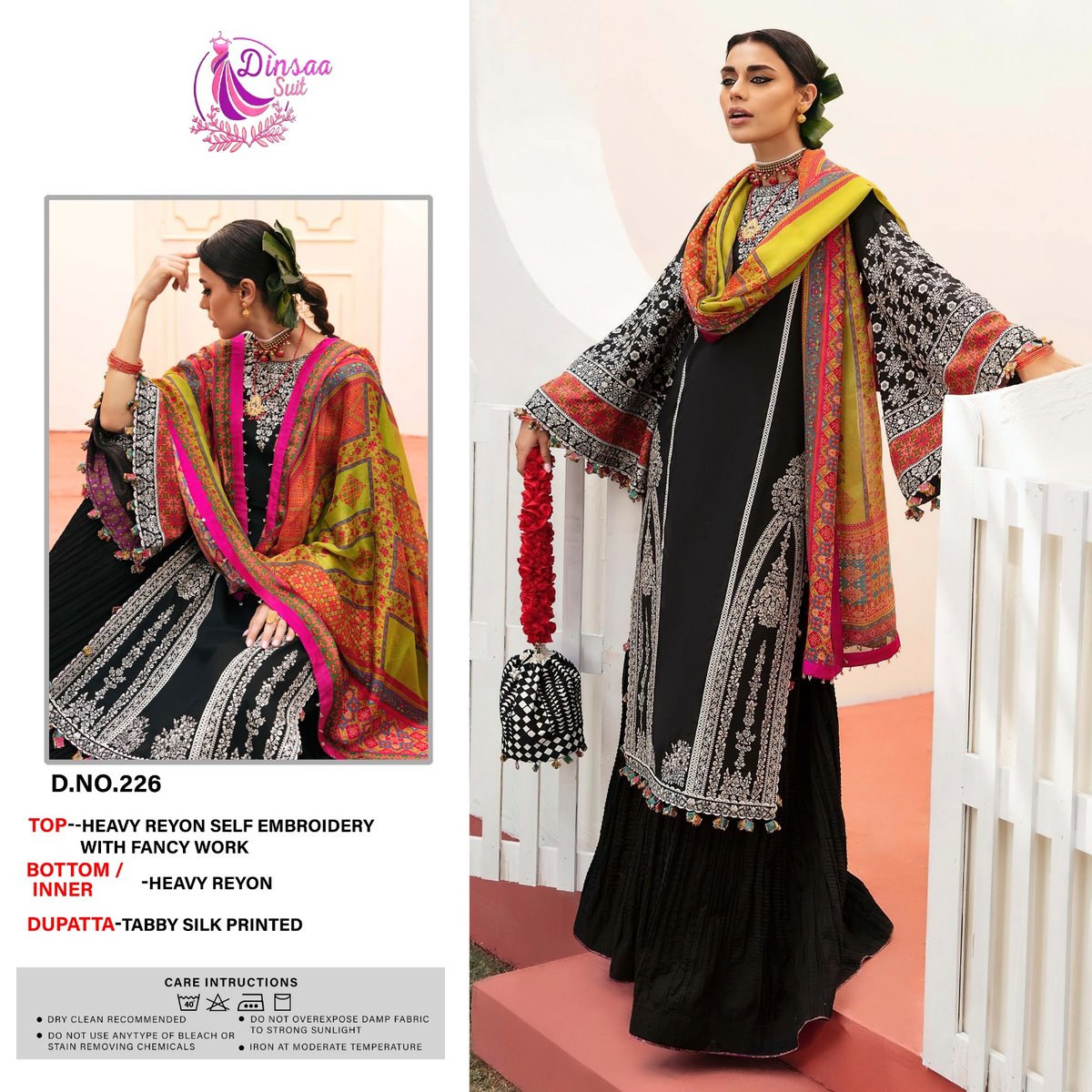 Dinsaa Suit 226 Design 1